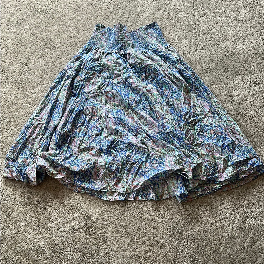 Lauren Ralph Lauren pink/blue/green/purple Paisley Women's Skirt